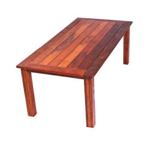 Kwila Rect Table 2100 x 1000 Frameless