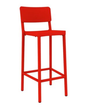 Lisboa Bar Tall Red