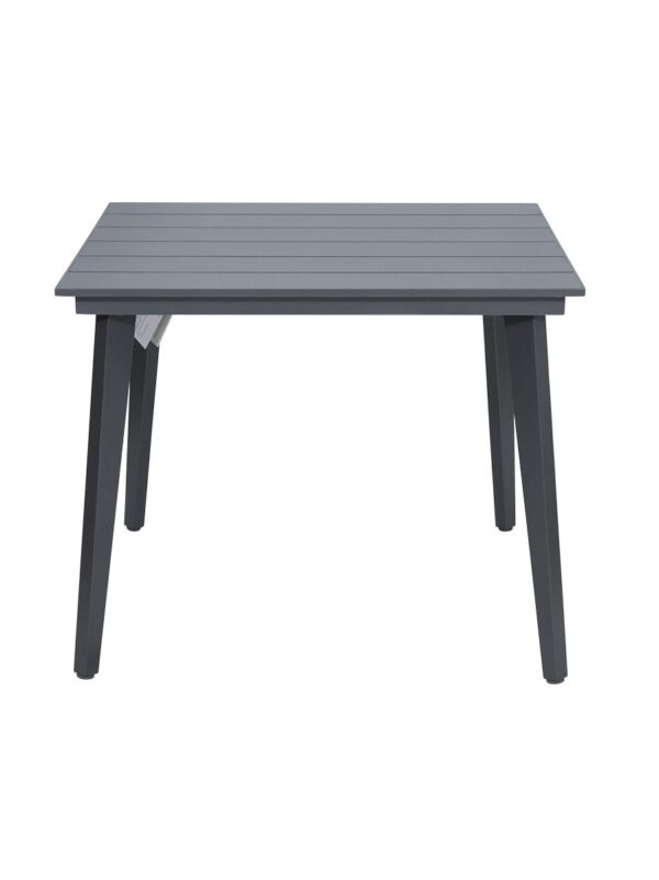 Palm Wide Slate Aluminium Table
