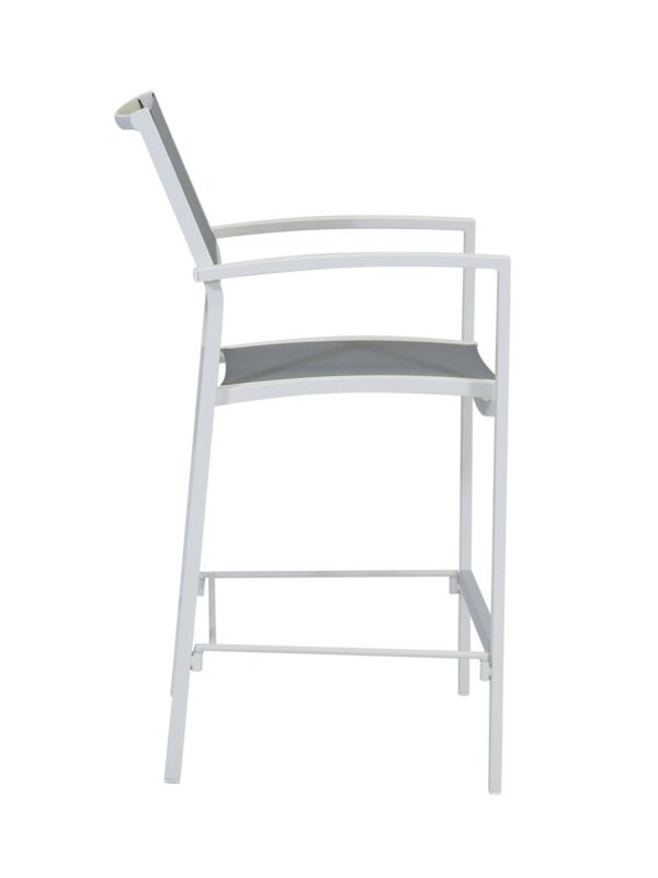Toronto Bar Chair White/Graphite